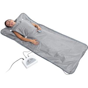 ApexArte® Infrarood Deken - Warmtedeken - 180x80cm - Grijs