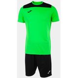 Joma Set Phoenix II neongroen zwart