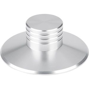 Platenstabilisator van Aluminium voor Platenspelers - Geschikt voor LP's en CD-spelers