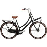 Popal Daily Dutch Prestige N7 - Transportfiets - Stadsfiets - Dames - 53 centimeter - Mat Zwart