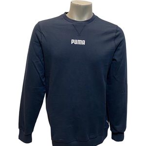 puma trui - mannen -volwassen- kleur blauw/wit- maat M