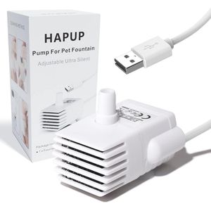 Ultrasilence Kattenfontein Pomp - Waterdichte Dompelpomp voor Dieren