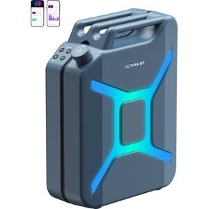 ULTIMEA - 300W draadloze PartyBox met Bass Boost - Draagbare partyluidspreker - RGB-licht - Auracast-modus, microfoon-/gitaaringang, app-bediening, voor feesten en buiten (blauw)