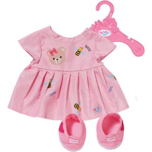 BABY born Beer Jurk en outfit - 43 cm - Roze