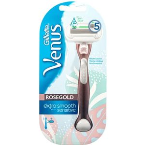 Gillette Venus Pro Smooth Sensitive Scheersysteem - Voor de Gevoelige Huid - 1 Handvat + 2 Scheermesjes