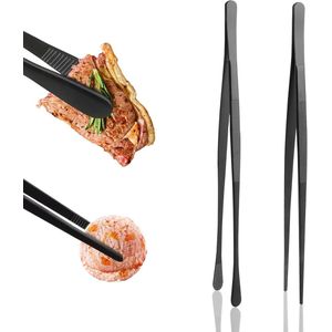 Koken Pincet - Professioneel Keukenpincet - 2 Stuks - Roestvrij Staal - 30 cm
