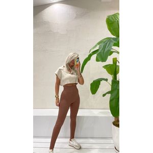 LEGGING CORDUROY RUSTY BROWN/SIRMAZA