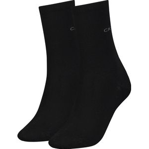 Calvin Klein Footie High Cut Athleisure (3-pack) - dames onzichtbare sokken - zwart - Maat: One size