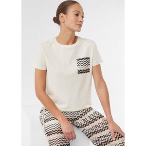 comma - T-shirt - Relaxed-fit - Jersey