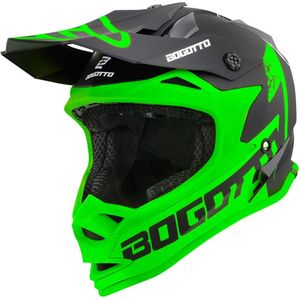 Bogotto - V321 Soulcatcher - Crosshelm - Groen Zwart