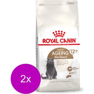 Royal Canin Ageing Sterilised 12+ - Kattenvoer - 2 x 4 kg