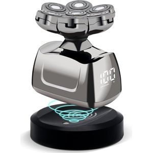 Lexium Skull Shaver - Scheerapparaat Mannen – Trimmer - Tondeuse - Hoofd Kaal Scheren