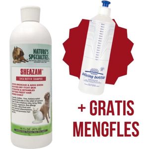 Nature's Specialties - Sheazam - Verzachtende En Regenererende Hondenshampoo - 473ML