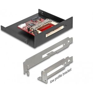 DELOCK - Card Reader - SATA - 8,9 cm - 3,5 inch - CF - Zwart