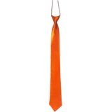 Stropdas Neon Oranje - 50 cm - 6 Pack