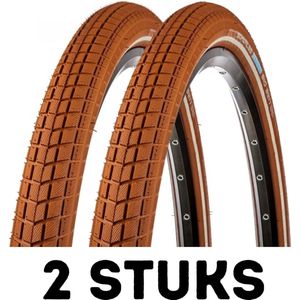 Fietsband - Buitenband - Set van 2 - Big Ben KevlarGuard 28 x 2.00 (50-622) bruin