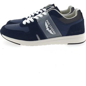 PME Legend Stinster Sneakers blauw Imitatieleer - Heren - Maat 43