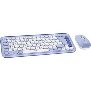 Logitech POP Icon Combo - Toetsenbord en Muis - Bluetooth - Qwerty US - Lila