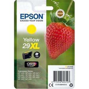 Epson Strawberry C13T29944022 inktcartridge 1 stuk(s) Origineel Hoog (XL) rendement Geel