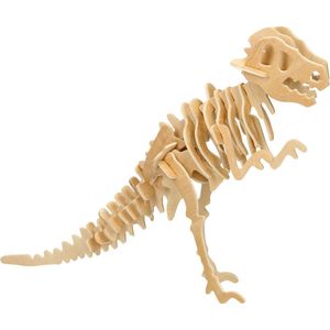 Houten 3D Puzzel Dinosaurus T-Rex