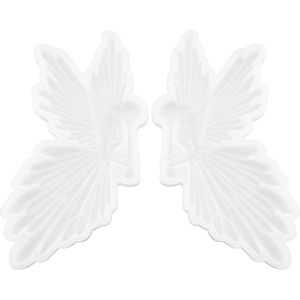 Angel Fairy Resin Mould - Siliconen Mallen Voor Sieraden Casting - Sleutelhanger Hanger Charm - DIY Craft Maken .