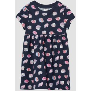 s.Oliver - A-lijn Jurk - Jersey - Korte Mouwen - Ronde Hals