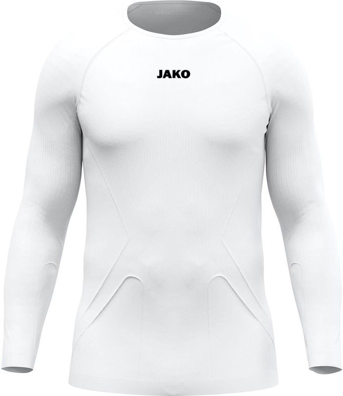 JAKO Kindershirt met lange mouwen lichtgewicht, wit, 3XS