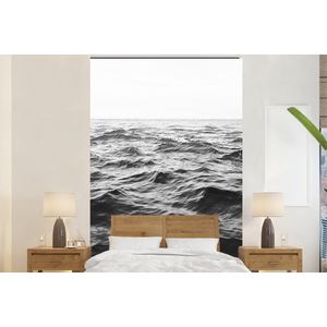 Zee - Water - Natuur - Zwart wit - Behangpapier
