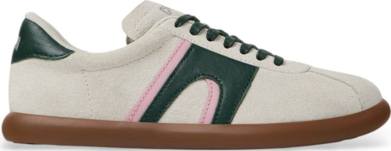 CAMPER - Pelotas Soller - Sneakers - Donkergroen / Rosa / Natuurwit