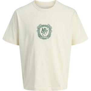 JACK&JONES - JORCAMBRIDGE EMB TEE SS CREW NECK - Heren T-shirt - Wit