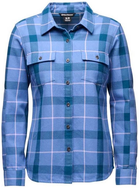 Black Diamond - Project Twill - Overhemd - Blauw - Lange Mouwen