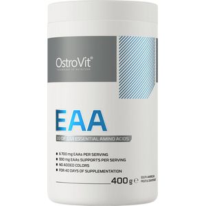 OstroVit - EAA - 400 g - South American fruit and grapefruit - essentiële aminozuren - L-glutamine, L-tyrosine en L-cysteïne + meer! - Puur product geen toevoegingen.