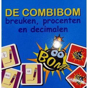 De Combibom [rekengame] [kaartspel] [short game] [rekenspel] [breuken] [decimalen] [procenten] [telspel]