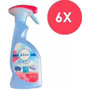 Febreze Textielverfrisser Spray - Thai Orchid - 6 x 375 ML - Voordeelverpakking