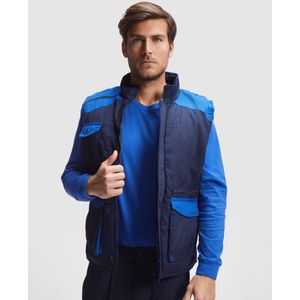 Roly Multipocket Vest Armada RY8414 - Navy Blue 55/Royal Blue 05 - XL