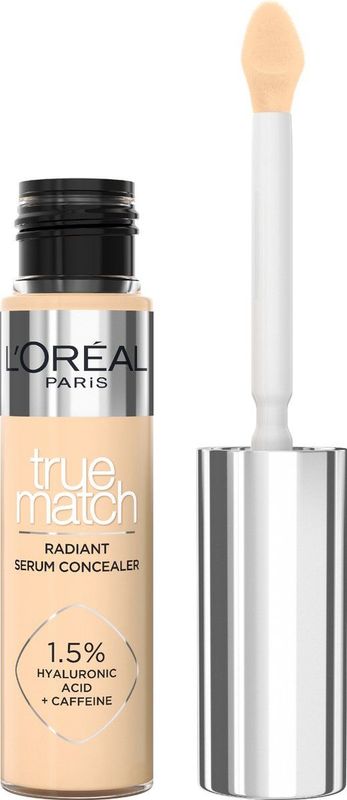 L'Oréal Paris True Match Radiant Serum Concealer - met 1,5% hyaluronzuur en cafeïne - 4D - 11 ml