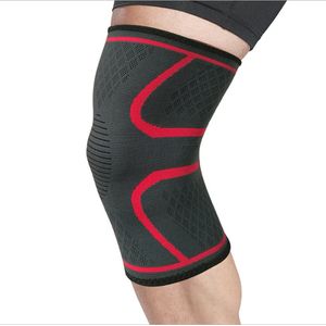 Lavida® Kniebrace - Kniebandage-1 Stuks- Zwart/Rood - Orthopedisch- Patella Compressie- Kniebeschermer - One Size- Unisex