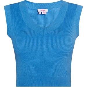 Mymo - Gebreide Trui - Hemelsblauw - Dames