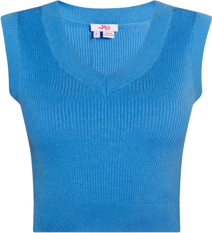 Mymo - Gebreide Trui - Hemelsblauw - Dames