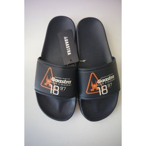 Gaastra - Badslippers - Blauw - Navy/Orange