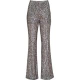 Liu Jo, Dames, Broeken, Grijs, Maat: XS Poliester,