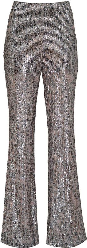 Liu Jo, Dames, Broeken, Grijs, Maat: XS Poliester,