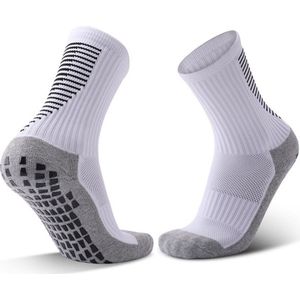 WVspecials luxe gripsokken 4-pack - Anti-slip sokken - padel Tennis - Anti blaren sokken - Onesize 40-46