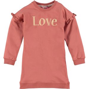 Meisjes jurk sweat - Darina - Roze