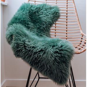 IJslands Bruin Schapenvacht - GROOT - Langharig - Schapenvacht.SHOP