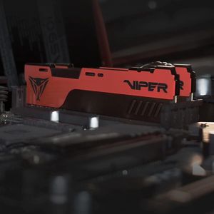 16GB Viper Elite II DDR4 Gaming Geheugenmodule 3200MHz - Zwart-Rood