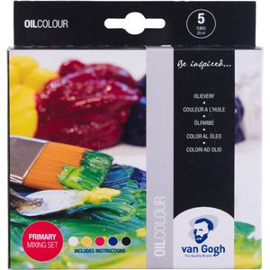 Van Gogh Olieverf primaire mengset | 5 x 40 ml
