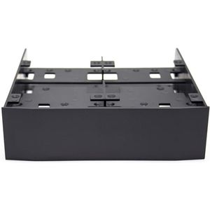 JGS Premium - Inbouwframe voor HDD/SSD - Anti-vibratie - 5.25 inch bay - Frontpaneeladapter