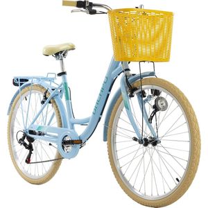 Ks Cycling Fiets Stadsfiets 6 versnellingen Cantaloupe 26 inch blauw - 44 cm