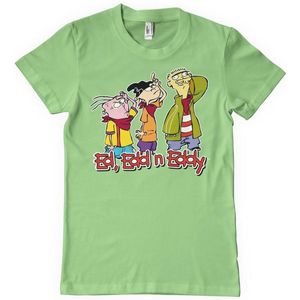 Cartoon Network Ed, Edd n Eddy T-Shirt WB-1-EEE001-DTF920 MintGreen-S